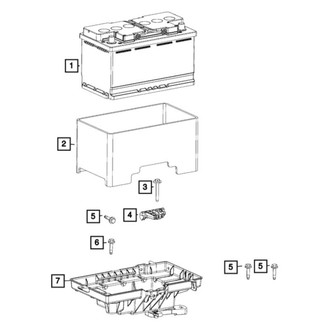 Dodge OE - Vehicle Battery