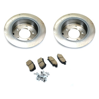 Mopar® - Plain Rear Brake Kit with Semi-Metallic Pads