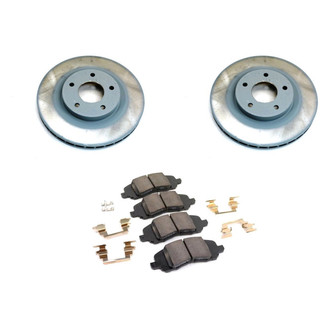 Mopar® - Plain Front Brake Kit with Semi-Metallic Pads