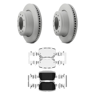 Mopar® - Rear Brake Kit with Semi-Metallic Pads