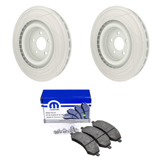 Mopar® - Front Brake Kit with Semi-Metallic Pads