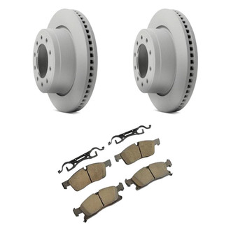 Mopar® - Plain Front Brake Kit with Semi-Metallic Pads