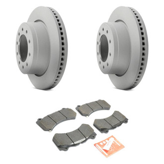Mopar® - Plain Front Brake Kit with Semi-Metallic Pads
