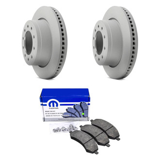 Mopar® - Rear Brake Kit with Semi-Metallic Pads