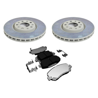 Mopar® - Front Brake Kit with Semi-Metallic Pads