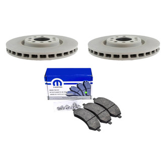 Mopar® - Front Brake Kit with Semi-Metallic Pads