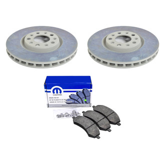 Mopar® - Front Brake Kit with Semi-Metallic Pads
