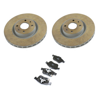 Mopar® - Front Brake Kit with Semi-Metallic Pads