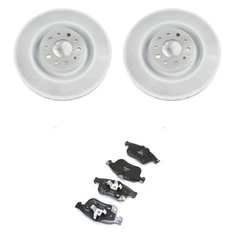 Mopar® - Front Brake Kit with Semi-Metallic Pads