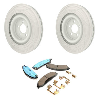Mopar® - Front Brake Kit with Semi-Metallic Pads