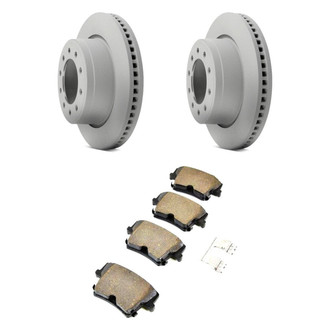 Mopar® - Plain Rear Brake Kit with Semi-Metallic Pads
