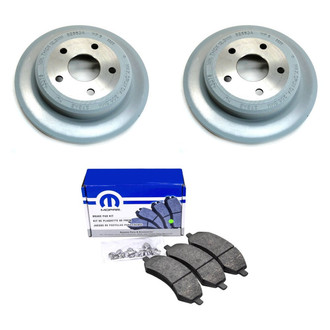 Mopar® - Rear Brake Kit with Semi-Metallic Pads