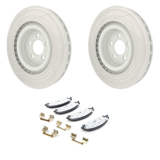 Mopar® - Front Brake Kit with Semi-Metallic Pads