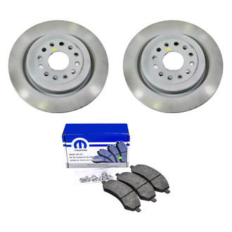 Mopar® - Rear Brake Kit with Semi-Metallic Pads