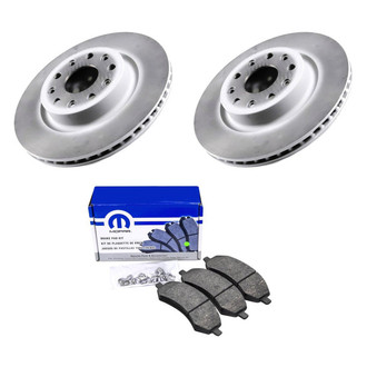 Mopar® - Front Brake Kit with Semi-Metallic Pads