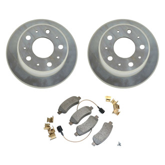 Mopar® - Plain Rear Brake Kit with Semi-Metallic Pads