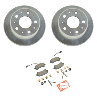 Mopar® - Plain Rear Brake Kit with Semi-Metallic Pads