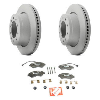 Mopar® - Front Brake Kit with Semi-Metallic Pads