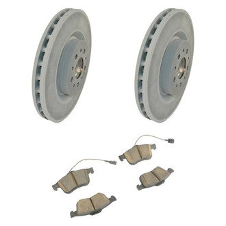 Mopar® - Plain Front Brake Kit with Semi-Metallic Pads