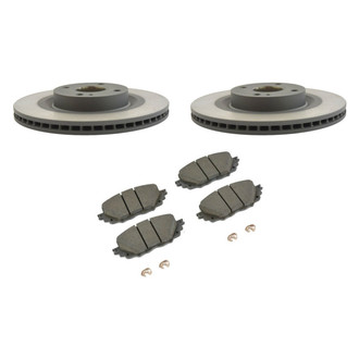 Mopar® - Front Brake Kit with Semi-Metallic Pads