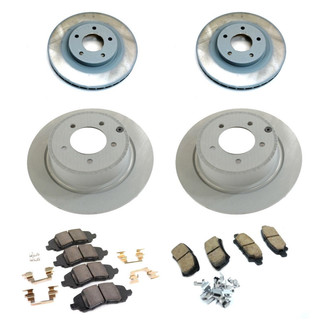 Mopar® - Front and Rear Brake Kit with Semi-Metallic Pads
