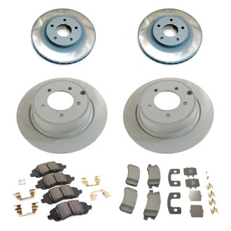 Mopar® - Front and Rear Brake Kit with Semi-Metallic Pads