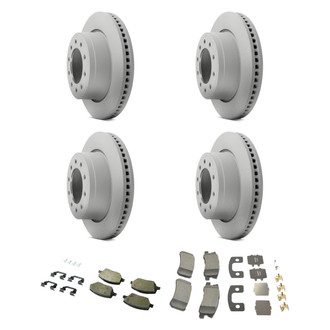 Mopar® - Front and Rear Brake Kit with Semi-Metallic Pads