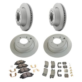 Mopar® - Front and Rear Brake Kit with Semi-Metallic Pads