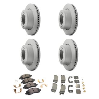 Mopar® - Front and Rear Brake Kit with Semi-Metallic Pads