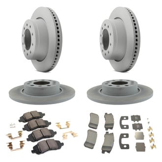 Mopar® - Front and Rear Brake Kit with Semi-Metallic Pads