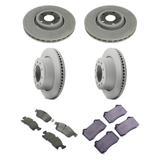 Mopar® - Front and Rear Brake Kit with Semi-Metallic Pads
