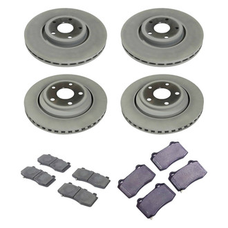 Mopar® - Front and Rear Brake Kit with Semi-Metallic Pads