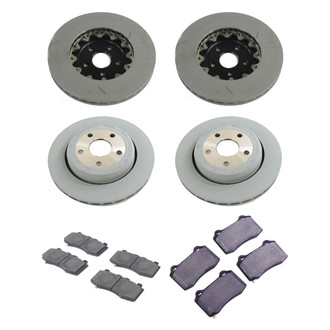 Mopar® - Front and Rear Brake Kit with Semi-Metallic Pads