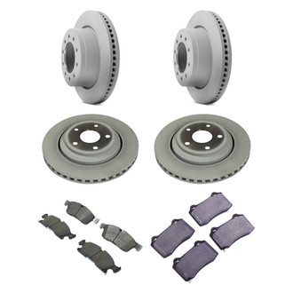Mopar® - Front and Rear Brake Kit with Semi-Metallic Pads