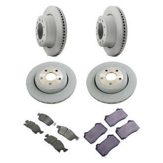 Mopar® - Front and Rear Brake Kit with Semi-Metallic Pads