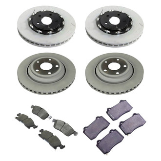 Mopar® - Front and Rear Brake Kit with Semi-Metallic Pads