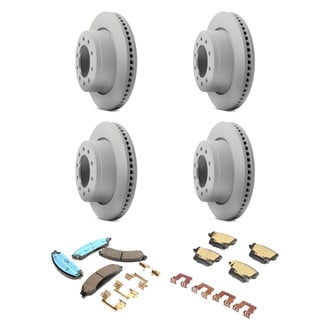 Mopar® - Front and Rear Brake Kit with Semi-Metallic Pads