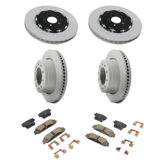 Mopar® - Front and Rear Brake Kit with Semi-Metallic Pads