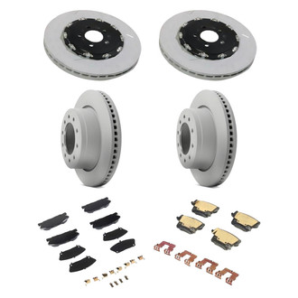Mopar® - Front and Rear Brake Kit with Semi-Metallic Pads