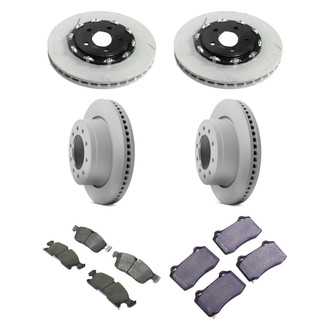 Mopar® - Front and Rear Brake Kit with Semi-Metallic Pads