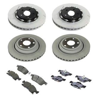 Mopar® - Front and Rear Brake Kit with Semi-Metallic Pads