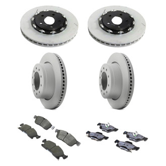 Mopar® - Front and Rear Brake Kit with Semi-Metallic Pads