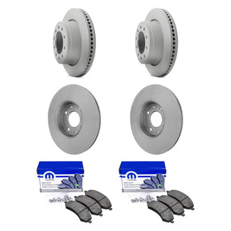 Mopar® - Plain Front and Rear Brake Kit with Semi-Metallic Pads
