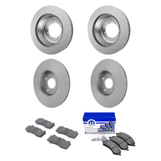 Mopar® - Front and Rear Brake Kit with Semi-Metallic Pads