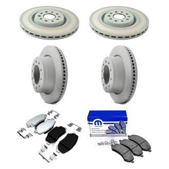 Mopar® - Brake Kit with Semi-Metallic Pads