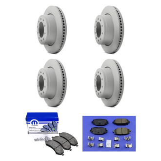 Mopar® - Brake Kit with Semi-Metallic Pads