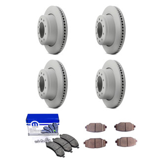 Mopar® - Brake Kit with Semi-Metallic Pads