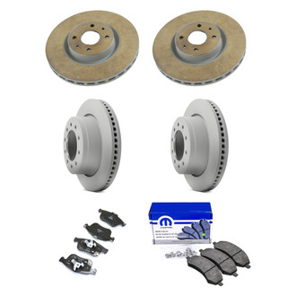 Mopar® - Brake Kit with Semi-Metallic Pads