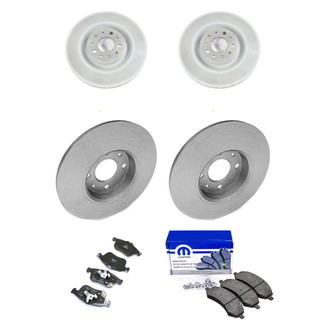 Mopar® - Front and Rear Brake Kit with Semi-Metallic Pads