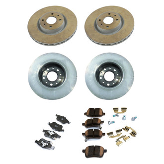 Mopar® - Front and Rear Brake Kit with Semi-Metallic Pads
